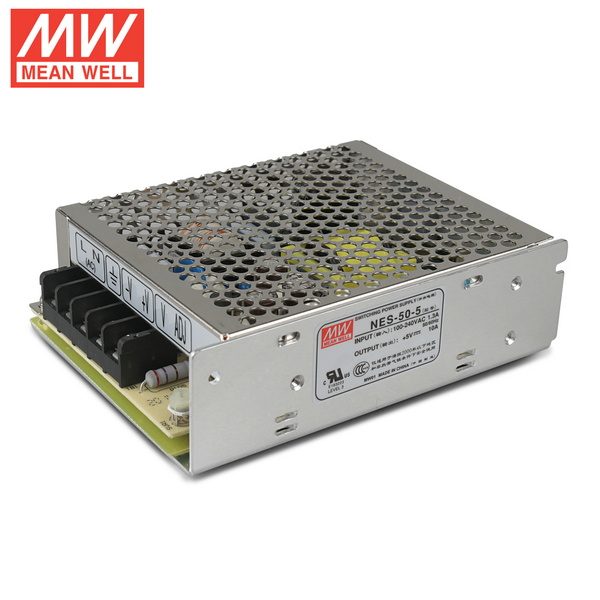 Mean Well LRS-50-5 DC5V 50Watt 10A UL Certification AC110-240 Volt Switching Power Supply For LED Strip Lights Lighting Mean Well LRS-50-5 DC5V 50Watt 10A UL Certification AC110-240 Volt Switching Power Supply For LED Strip Lights Lighting
